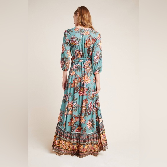 Farm Rio for Anthropologie Viera Wrap Dress - Picture 9 of 9